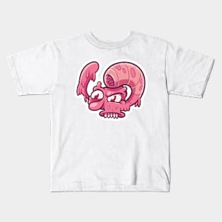 pink slimey Kids T-Shirt